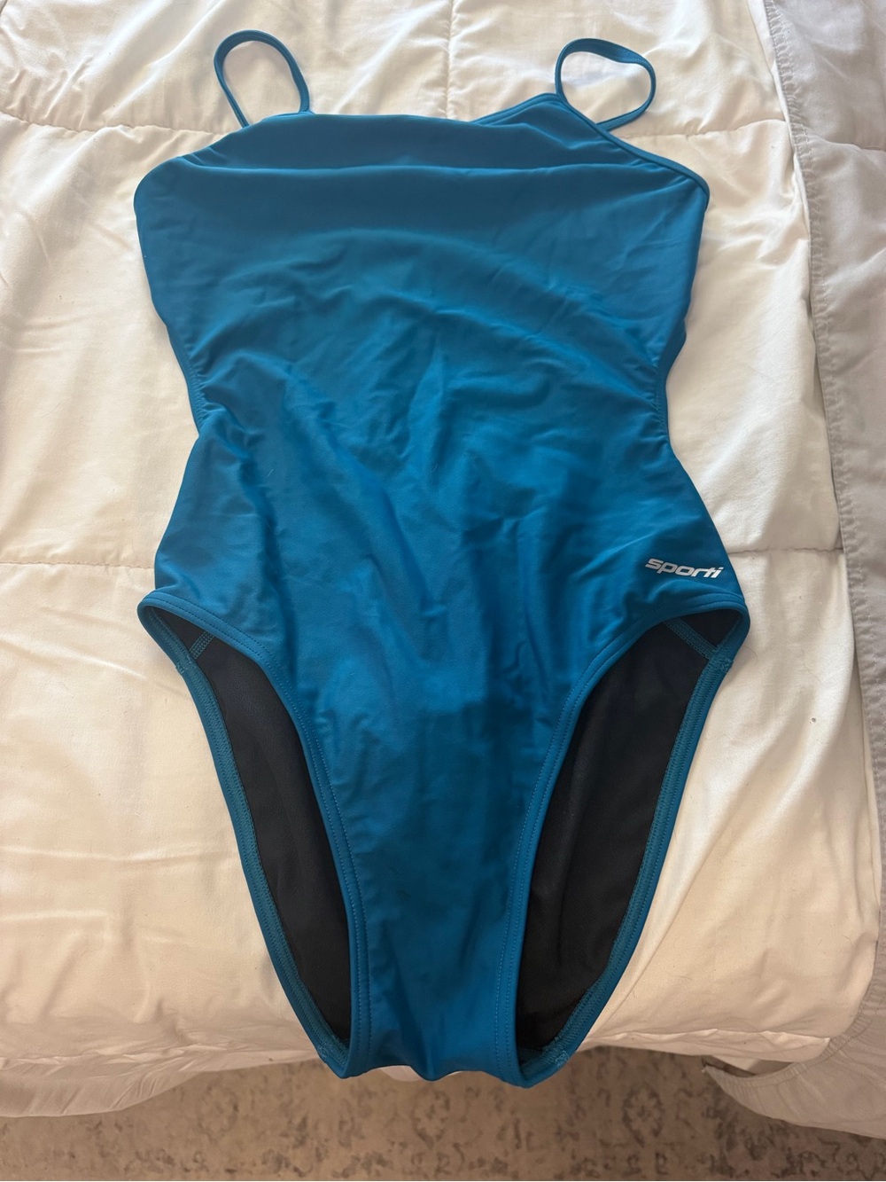 Sporti teal competitive swim suit